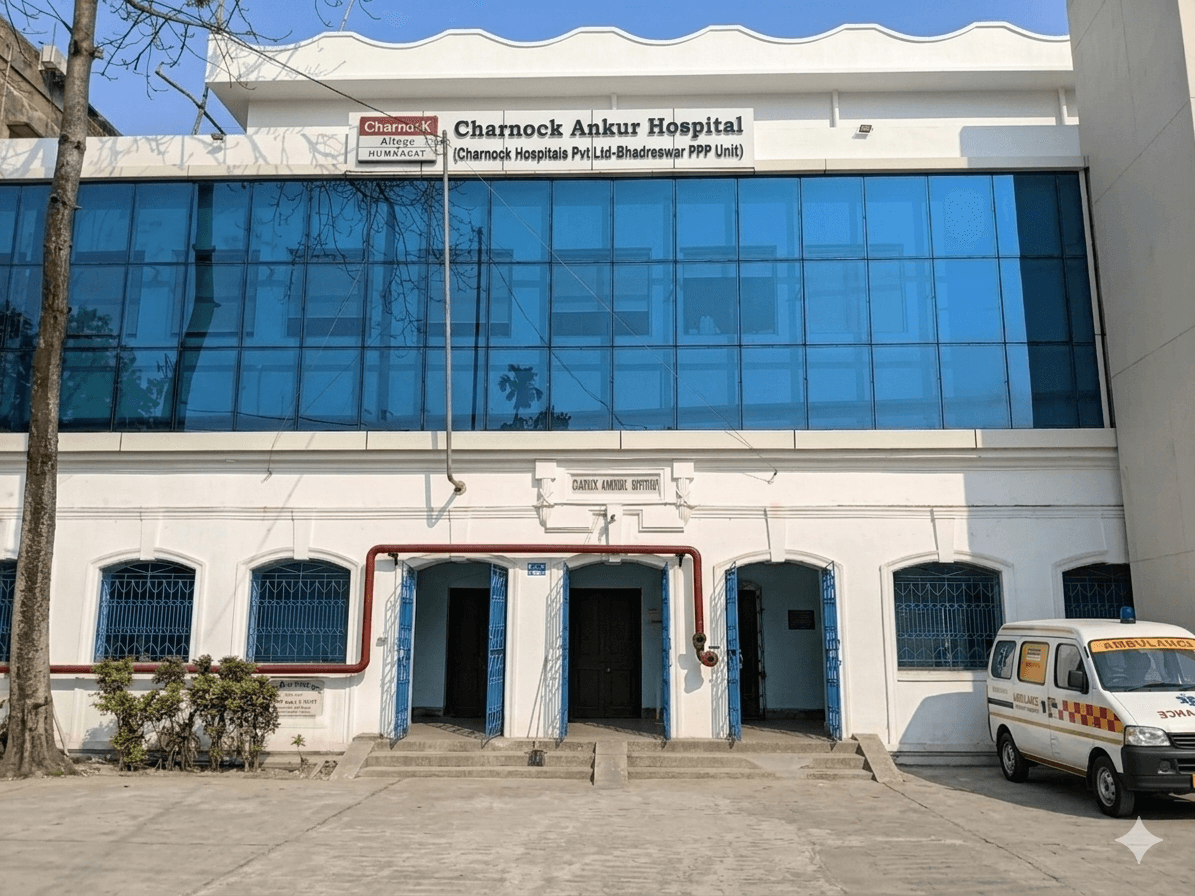 Charnock Ankur Hospital — Front View